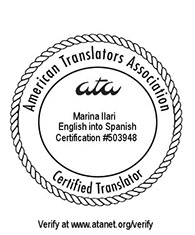 marina ilari, freelance translator, marina ilari certified translator, certified translator, ENGLISH-SPANISH TRANSLATOR